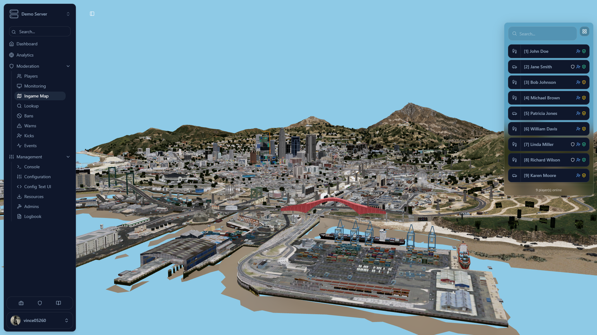 Ingame Map